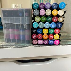 Brand new never used Chameleon markers. 35 markers plus bonus pastel tone refill